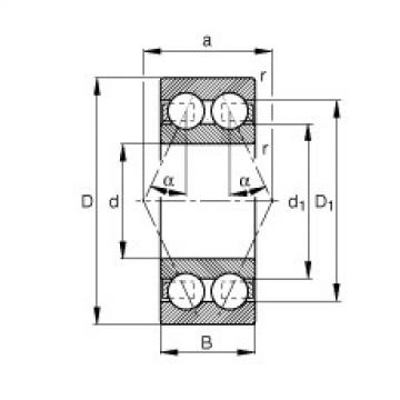 roulements 3207-BD-TVH FAG