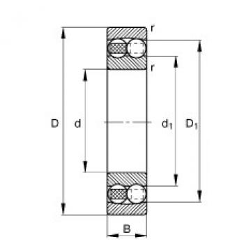 roulements 1214-TVH FAG