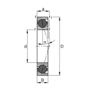 roulements HCB71922-C-T-P4S FAG