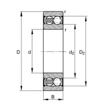 roulements 2205-2RS-TVH FAG