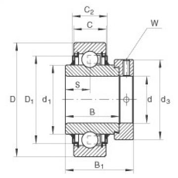 roulements E50-KLL INA