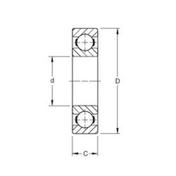 roulements 135BIC580 Timken