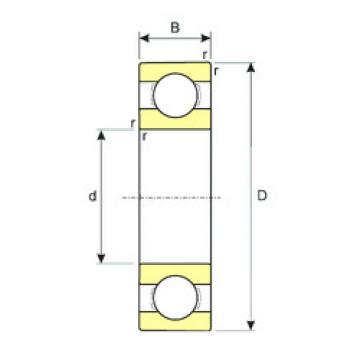 roulements 60/710 MA ISB