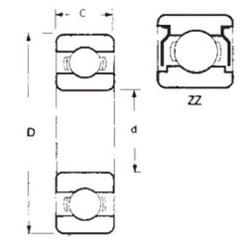 roulements 16003ZZ FBJ