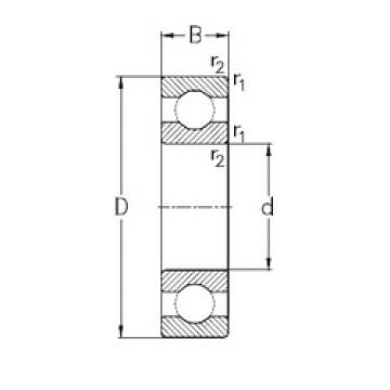 roulements 16003 NKE