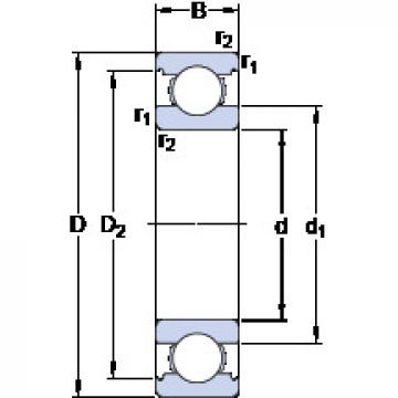 roulements 6006 SKF