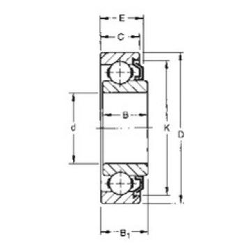 roulements 209KL Timken