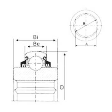 roulements 204KPPB2 CYSD