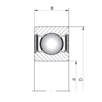 roulements 617/4-2RS ISO