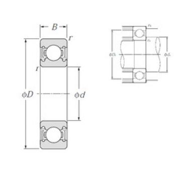 roulements 6024LLU NTN