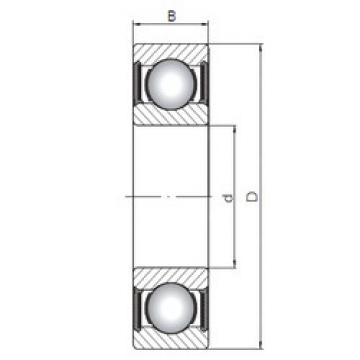 roulements 6003-2RS ISO