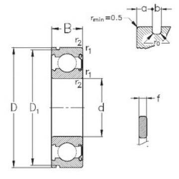 roulements 6304-Z-NR NKE