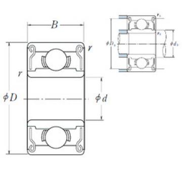 roulements R 1-4 ZZ NSK