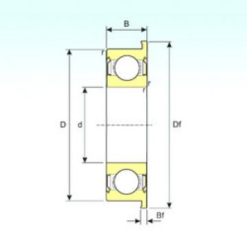 roulements F624ZZ ISB