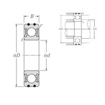 roulements AC-6209LLU NTN