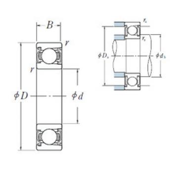 roulements BL 307 ZZ NSK