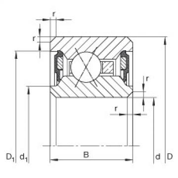 roulements CSXU075-2RS INA