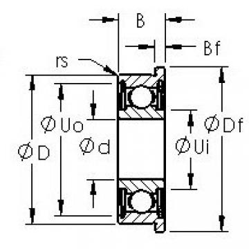 roulements F601XHZZ AST