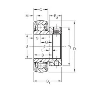 roulements GRA201RRB Timken