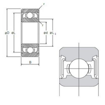 roulements RI-1438DD NMB