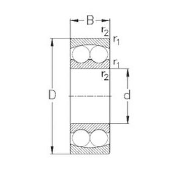 roulements 1206 NKE