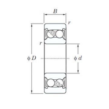 roulements 2313-2RS KOYO