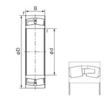 roulements 22205AEX NACHI