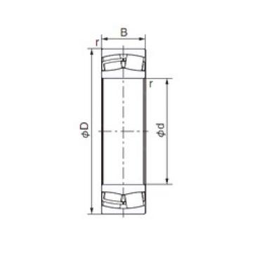 roulements 22206EX NACHI