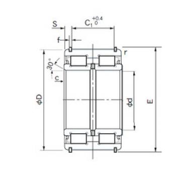 roulements E5056NRNT NACHI