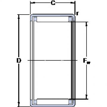 roulements HK 3512 SKF