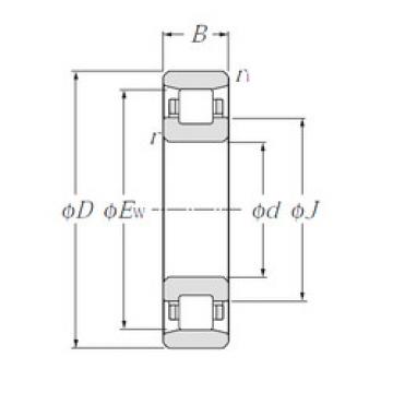 roulements N208E CYSD