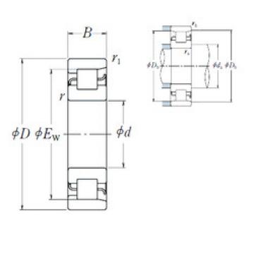 roulements NF1064 NSK