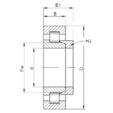 roulements NH348 ISO