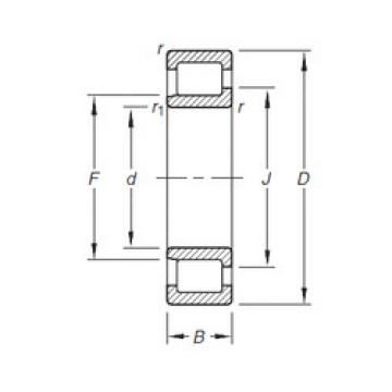 roulements NJ2206E.TVP Timken