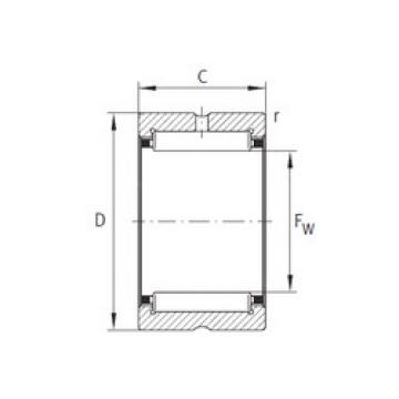 roulements TNB44186S01 SNR