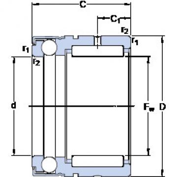 roulements NX 15 Z SKF