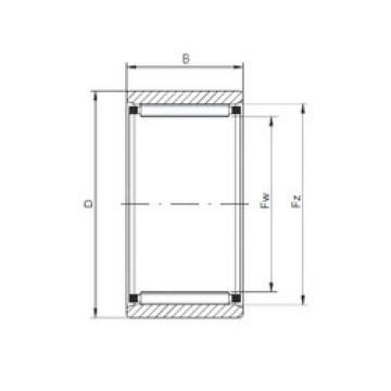 roulements RNAO55x68x20 CX