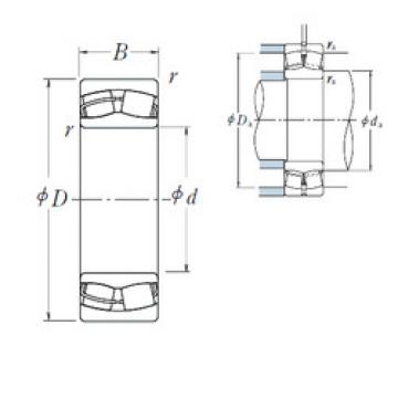 roulements 22228CDE4 NSK