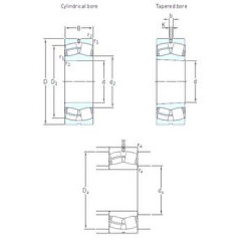 roulements 23972CC/W33 SKF