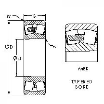 roulements 22234MBK AST