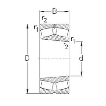 roulements 22206-E-K-W33 NKE