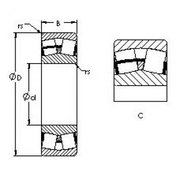 roulements 22232C AST