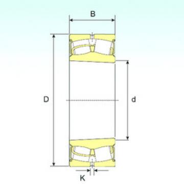 roulements 22213-2RSK ISB