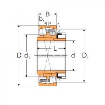 roulements 22334 ACKMW33+H2334 MPZ