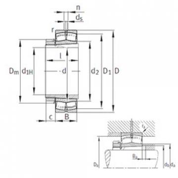 roulements 22338-K-MB+H2338 FAG