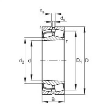 roulements 23148-E1-K FAG