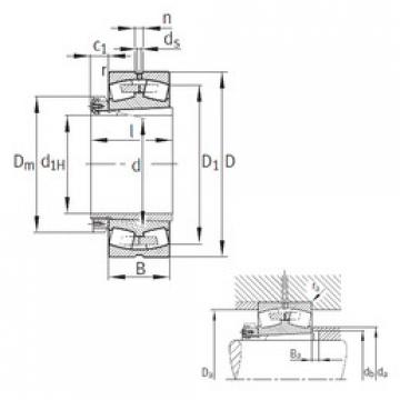 roulements 231/560-K-MB+H31/560 FAG