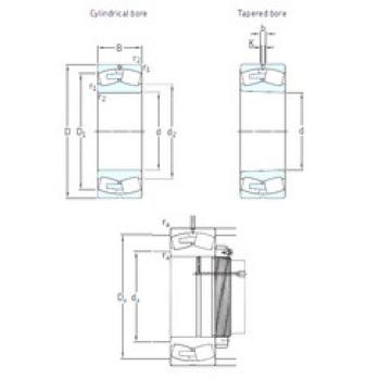 roulements 23996CAK/W33 SKF