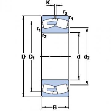 roulements 248/670 CAMA/W20 SKF