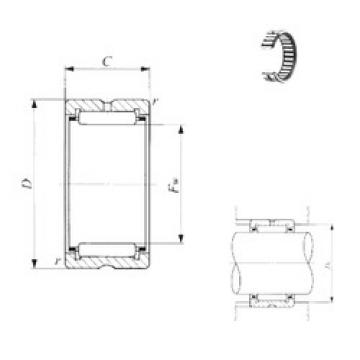 roulements TAF 71410 IKO